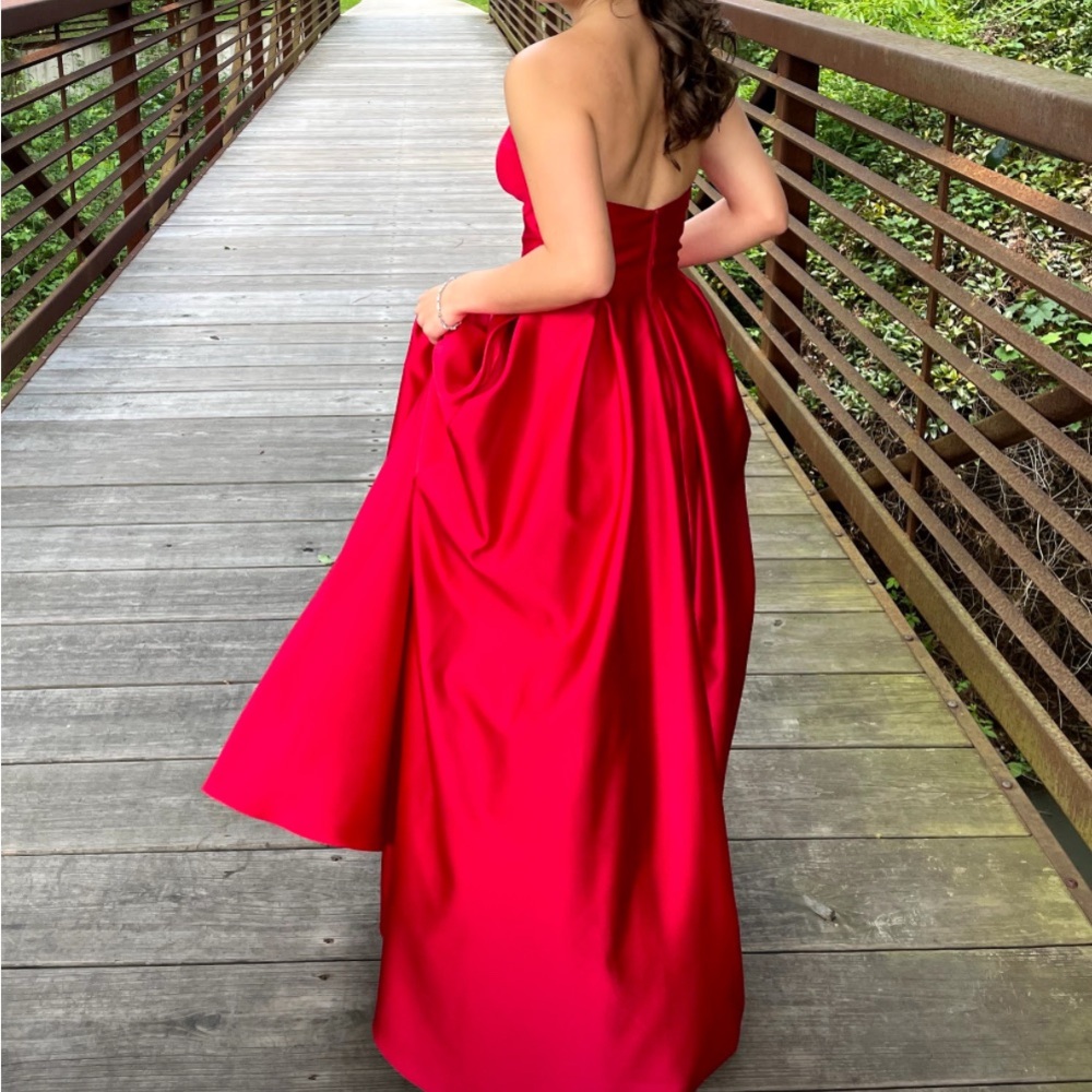 Red Formal Prom Gown